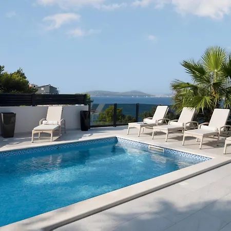 Palm Bay 1, Heated Pool - 5 M From The Sea * Ražanj