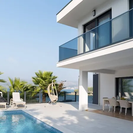 Palm Bay 1, Heated Pool - 5 M From The Sea * Ražanj